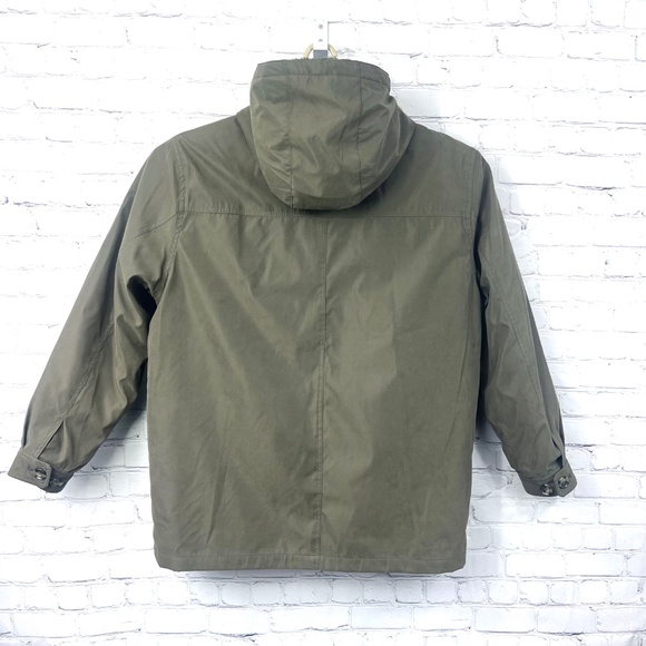 NWOT |•LONDON FOG•| Heavy Duty Winter Insulated Convertible Field Coat Large - Picture 2 of 15